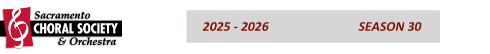 - The mission of the SCSO is to provide world-class choral orchestral music for the people of the Greater Sacramento Region and beyond. All Rights Reserved - Sacramento Choral Society & Orchestra